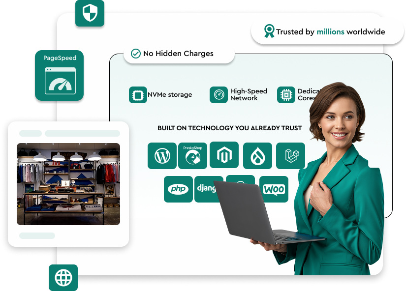 OBHost Business Hosting cPanel control panel dashboard preview